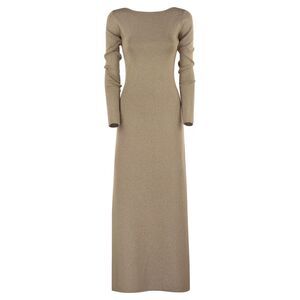 Max Mara Women Bracco - Viscose And Lurex Slim Dress